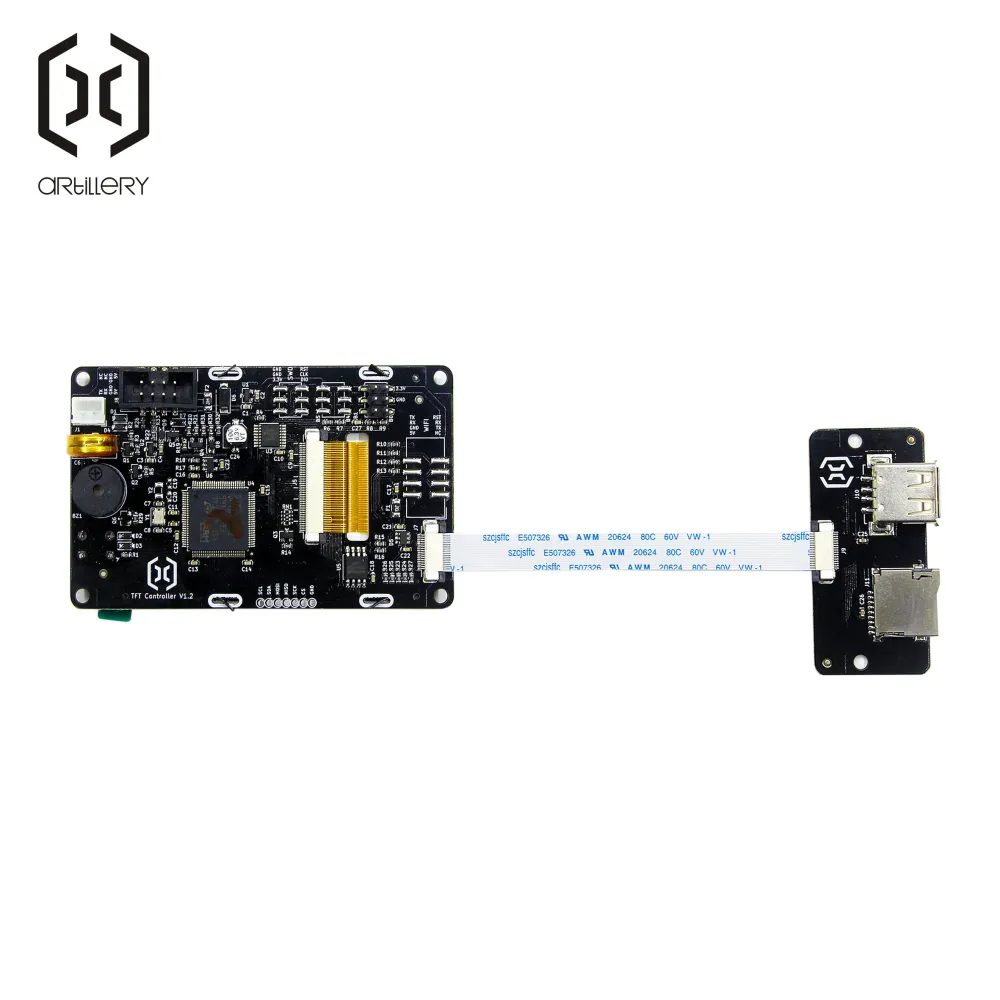 Artillery® Sidewinder X2 und Genius P LCD-Bildschirm und TFT-Platine Komponenten-Touchscreen-Kit für 3D-Drucker