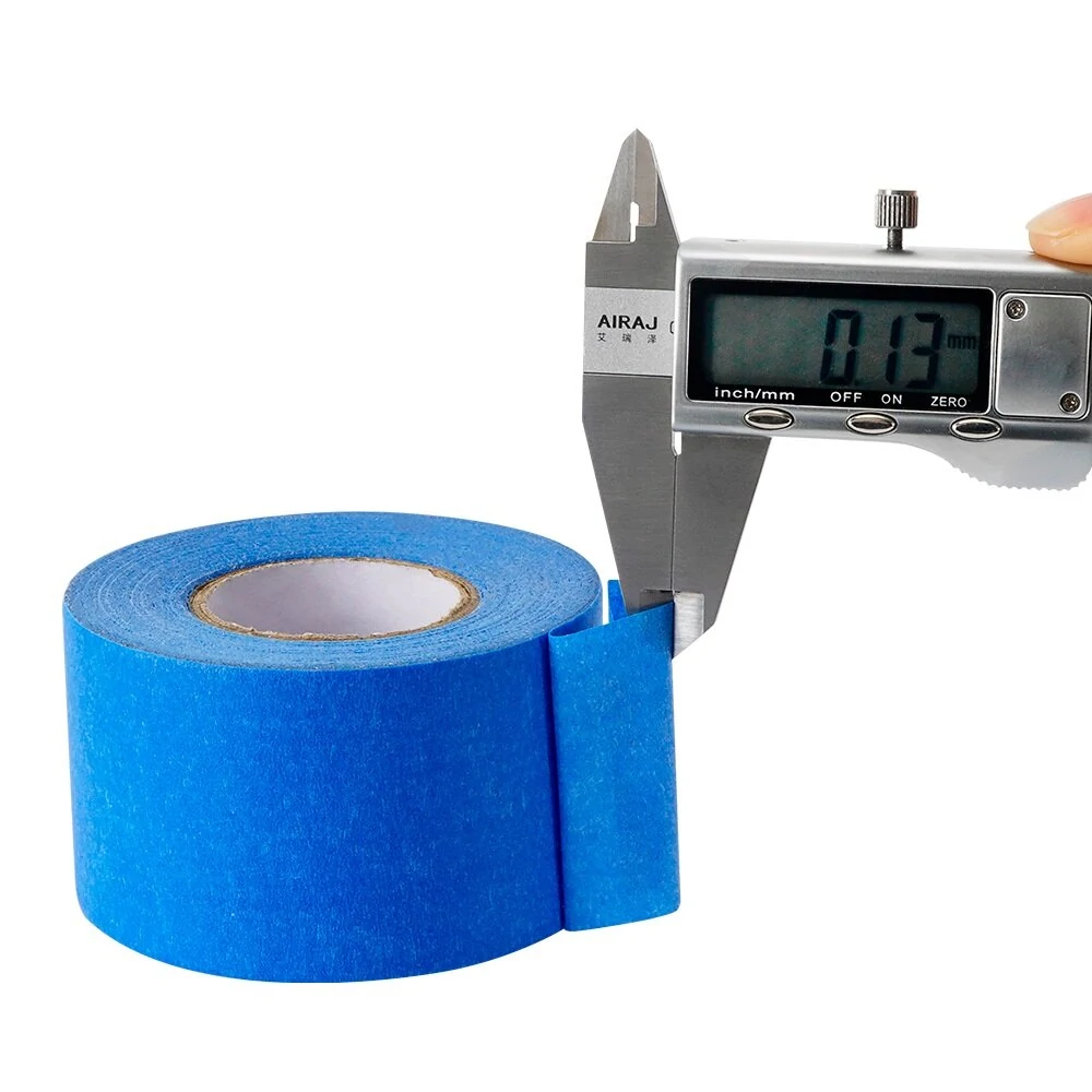 Blue Heat Masking Tape beständig gegen hohe Temperaturen mit Polyimid-Kleber, blauer Aufkleber für beheiztes Bett, Schutzpapier für 3D-Drucker