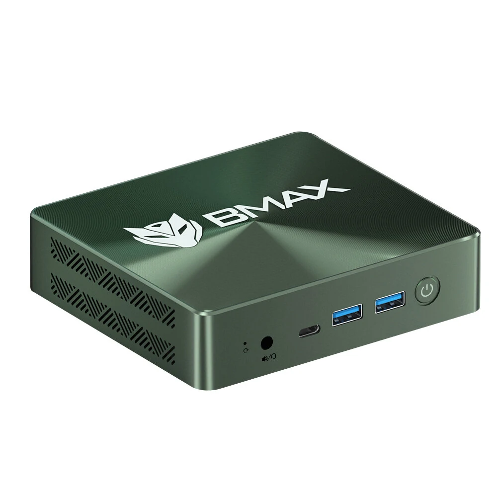 BMAX B6 Pro Intel Kern i5-1030NG7 16GB LPDDR4 512GB NVME SSD Mini PC Quad Kern Windows 11 Mini Desktop-Computer