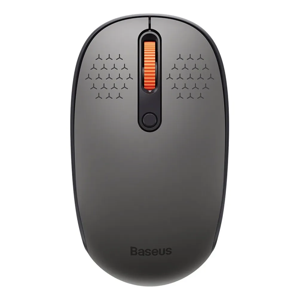 Baseus F01B Dreimodus-Funkmaus 800-1600DPI Leises Maus 2.4G/BT5.0/BT3.0 Ergonomie für PC Laptop Bürocomputer