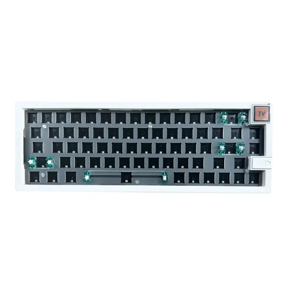 GMK67-S Custom Display Screen Mechanical Gaming Keyboard Kit Heiß austauschbar 60% RGB 2.4G/bluetooth/Type-C Wired Tri-mode Game Gasket Structure Keyboard Kit Unterstützung VIA