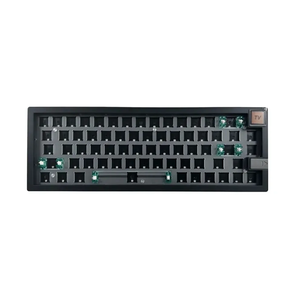 GMK67-S Custom Display Screen Mechanical Gaming Keyboard Kit Heiß austauschbar 60% RGB 2.4G/bluetooth/Type-C Wired Tri-mode Game Gasket Structure Keyboard Kit Unterstützung VIA