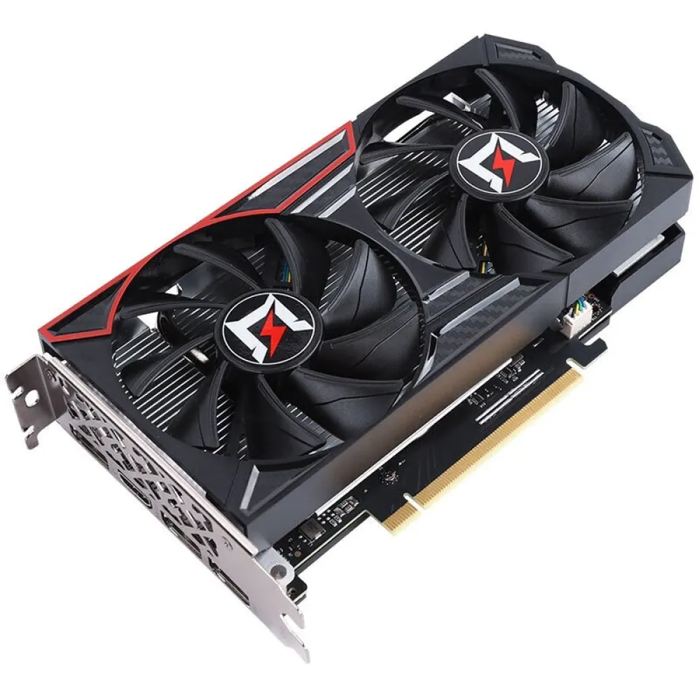 GAINWARD GeForce RTX4060 Wind Chasing V2 8GB Grafikkarte,GDDR6-Speicher,128-Bit,HD/DPx3,8-polige Gaming-Grafikkarte mit dualem Kühler für Desktop-Computer-Designer.