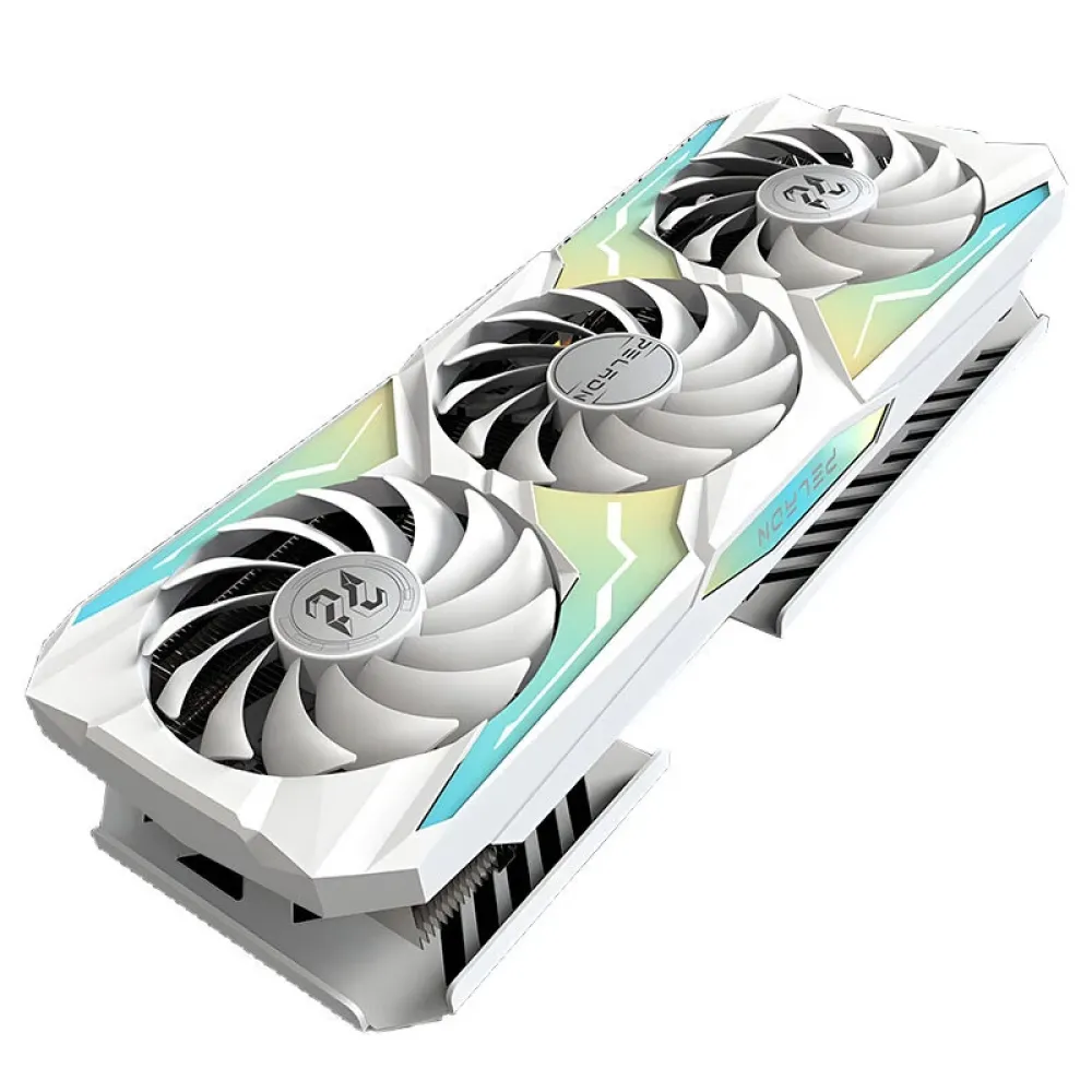 PELADN RTX3070 8GB Grafikkarte,GDDR6-Speicher,PCI-E4.0,256-Bit,HD/DP*3 Gaming-Grafikkarte mit drei Kühlventilatoren und RGB-Beleuchtung für Desktop-Computer