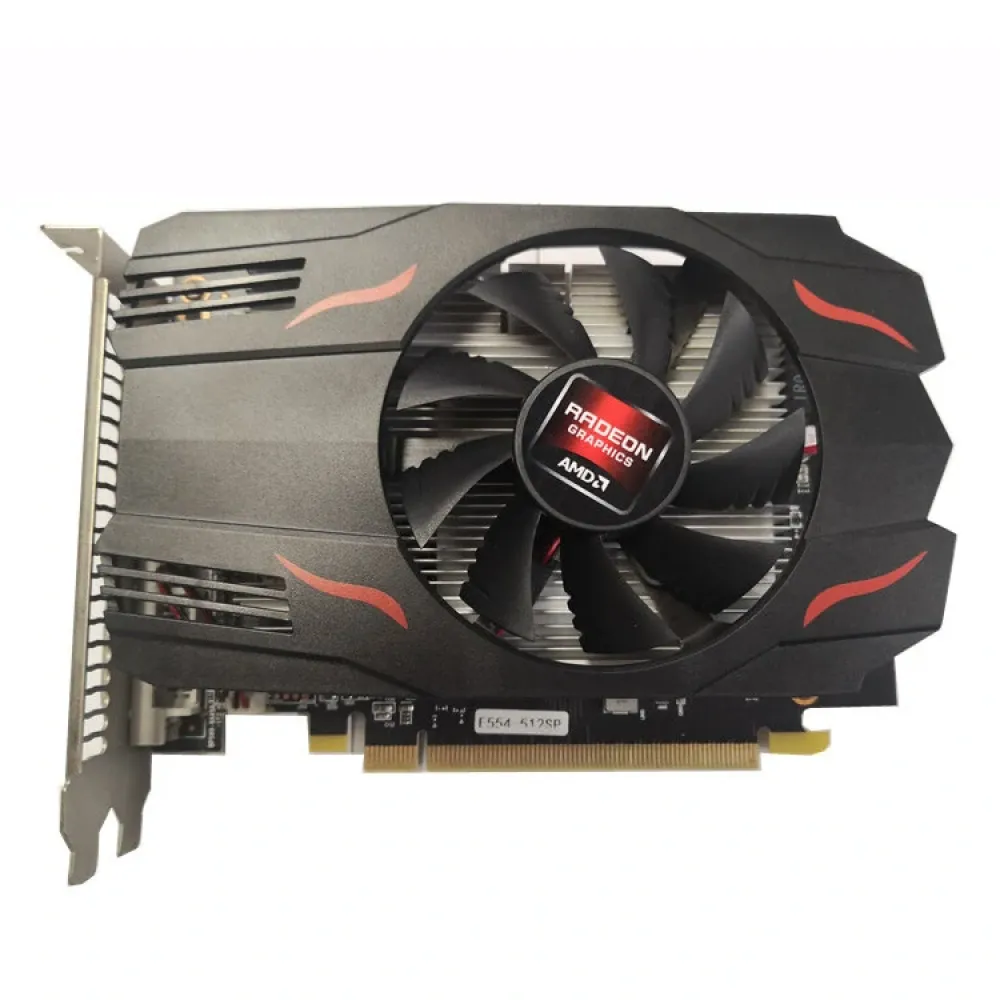 RX550 4GB Grafikkarte 128 Bit GDDR5 Gaming Grafikkarte PC Desktop PCI Express 2.0 Spiel Videos Karte HD DVI DPInterface