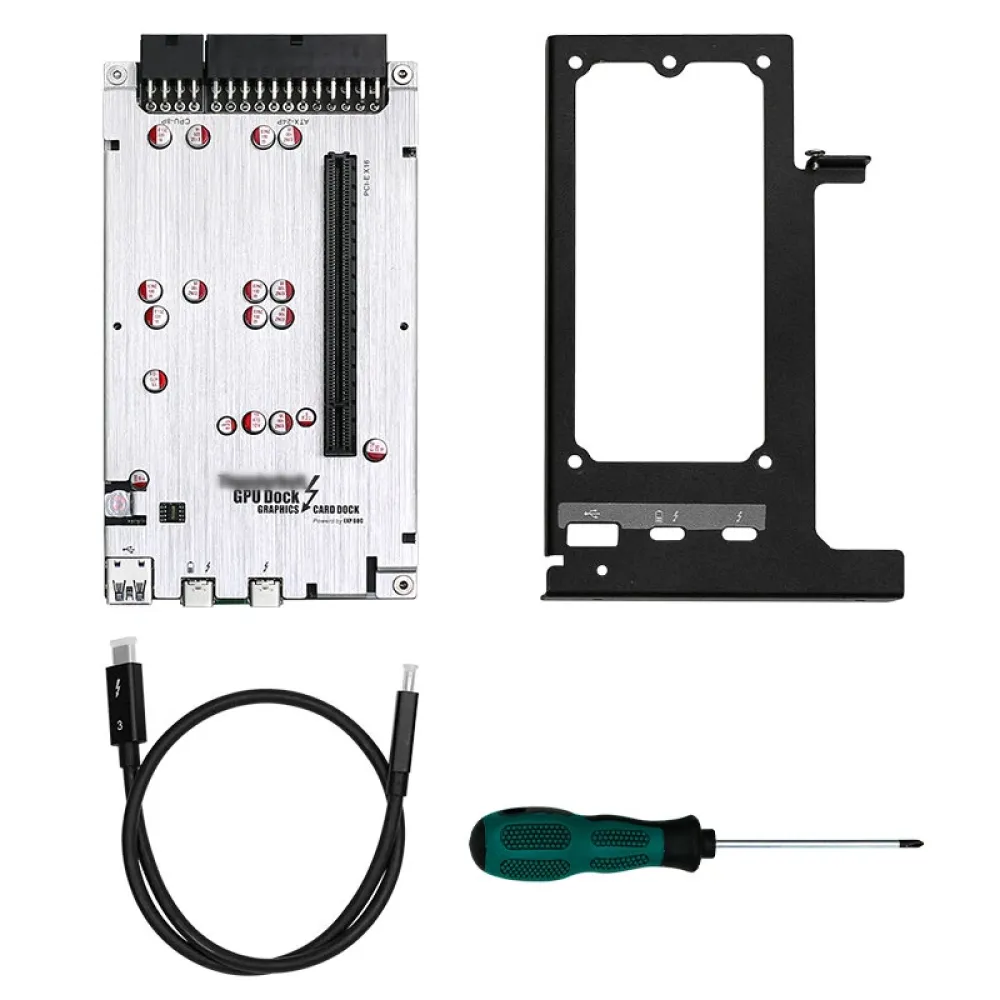 TH3P4G3mini Typ-C 4 Kompatibles GPU-Dock Grafikkarte USB3.0 Erweiterte PCI-E-X16-Schnittstelle mit ATX-/SFX-Erweiterungsstrebe