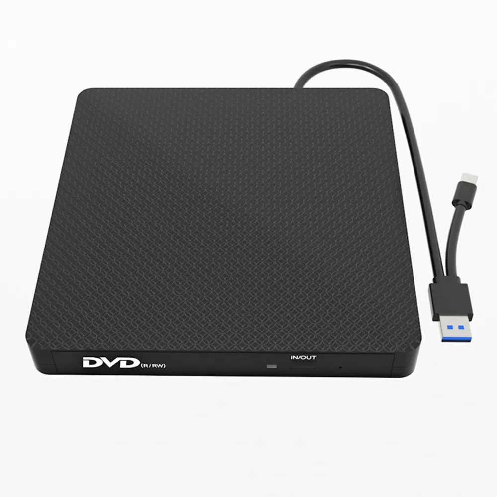 USB3.0 Typ-C CD DVD Externer optischer Laufwerk DVD-RW Player High-Speed Datenübertragung Externe Brenner Writer ReWriter für Computer PC Laptop XD009