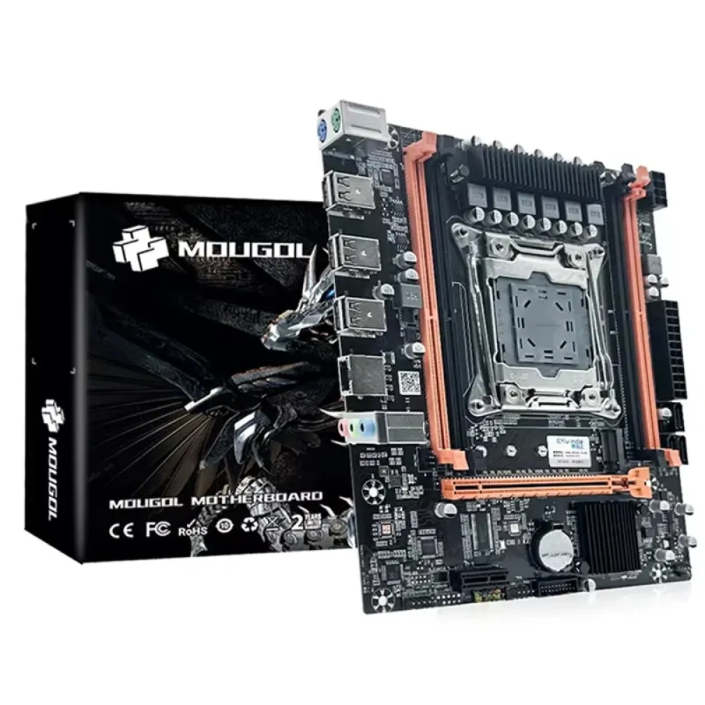 X99E-D4 Gaming-Motherboard USB3.0 Dual-Channel DDR4-Speicher PCIEx16 LGA2011-3 Unterstützung für M.2 NVME für Desktop-Computerkomponenten