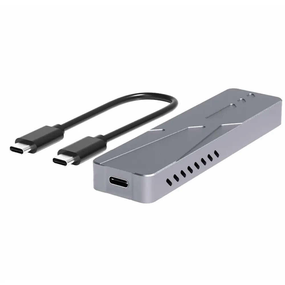 Gehäuse SATA 3.2 20Gbps M.2 NVME SSD Bakeey Type-C USB3.2 S20 S21 S22 für externe Festplattengehäuse mit einer Kapazität von 4 TB für 2230/2242/2260/2280