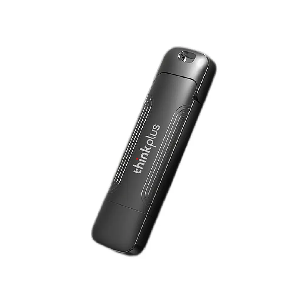 Lenovo ThinkPlus TU201-10G USB3.2&Type-C Dual Interface USB-Flash-Laufwerk 256G/512G/1T Hochgeschwindigkeits-Pendrive Mini Portable-Speicher U-Disk für TV, Laptop und Telefon