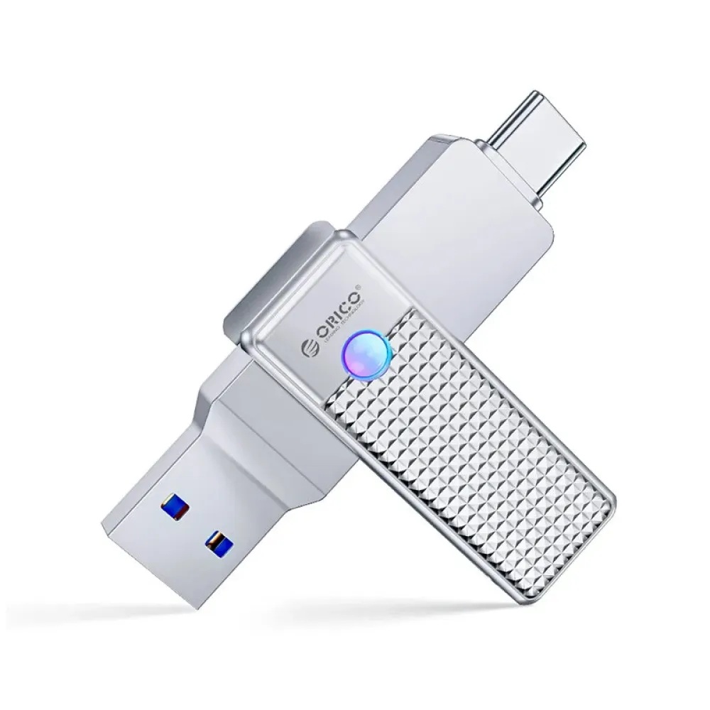 ORICO UFSD 2 in 1 Type-C & USB 3.2 Flash Drive 405MB/s High Geschwindigkeit Pendrive 64G/128G/256G/512G OTG U Disk für MacBook Android