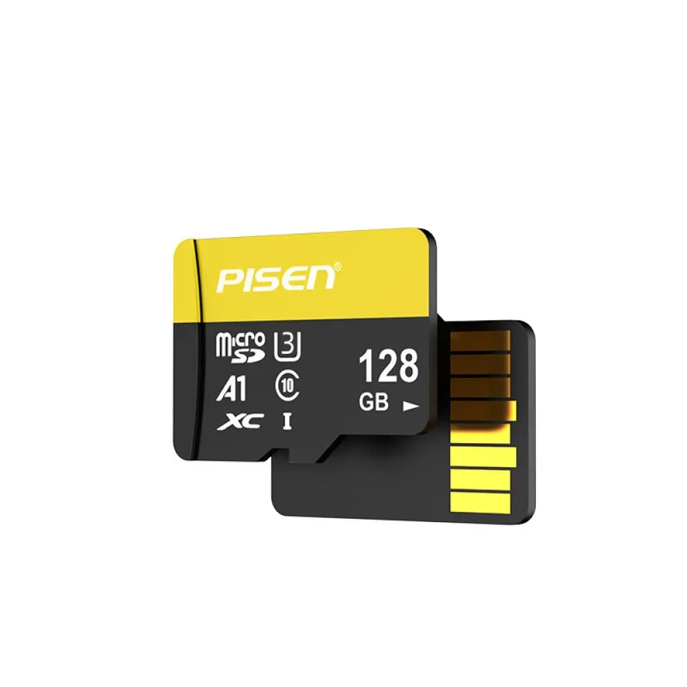 Pisen Class 10 High Speed TF-Speicherkarte 16GB 32GB 64GB 128GB Micro SD-Karte Flash-Karte Smart-Karte für Laptop, Kamera, Telefon und Drohne