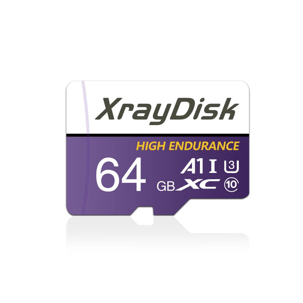 Xraydisk Class 10 High Speed TF Speicherkarte 32GB 64GB 128GB Micro SD-Karte Flash-Karte Smart-Karte für Kamera-Telefon-Monitor-Drohne