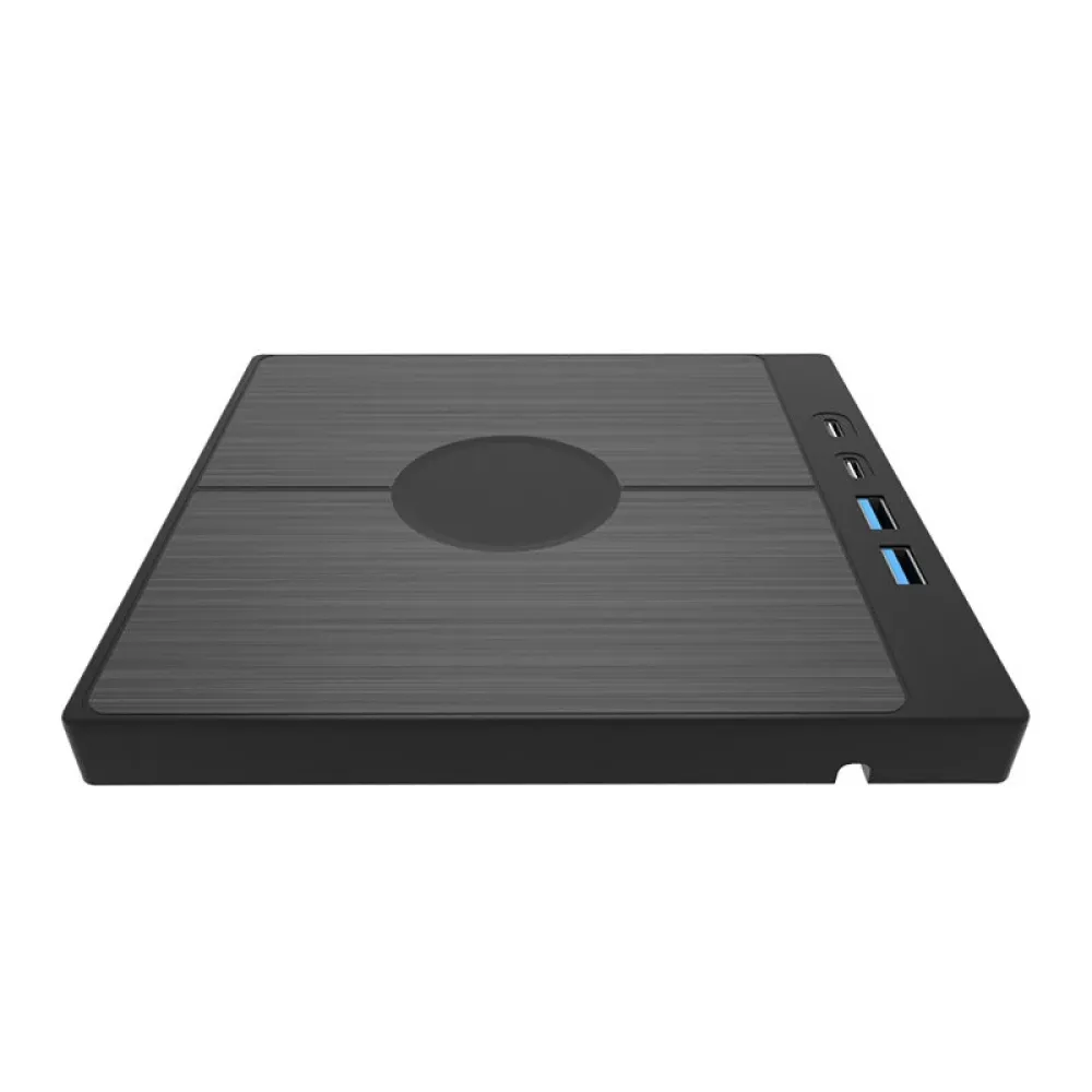 Externes CD/DVD-Laufwerk 7 in 1 CD-Brenner mit 2 USB/Type-C-Anschlüssen USB 3.0 Tragbarer CD/DVD-Brenner mit 1 TF/SD-Kartenslot Optische Laufwerke für Laptop-PC DVD-Brenner