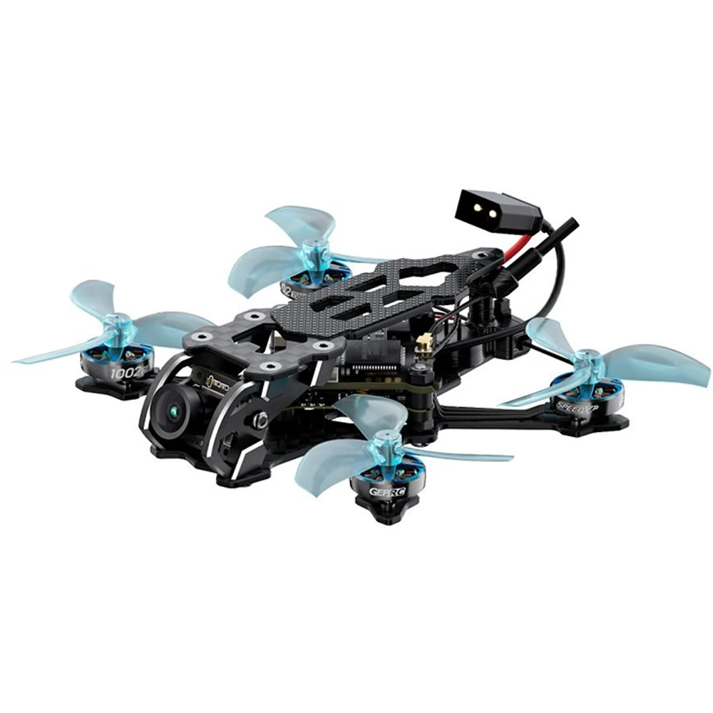 GEPRC T-Cube18 HDZero ECO 87mm 1.8 Zoll 2S RC FPV Renn-Drohne ELRS BNF mit TAKER F411-12A-E 1-2S AIO FC ESC für Anfänger