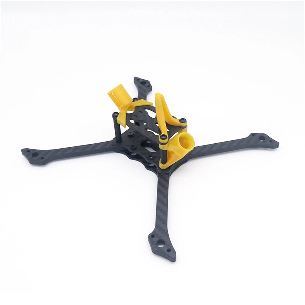 TEOSAW 533Max 192mm Radstand 5mm Armstärke Typ X 5-Zoll-Rahmen-Kit für RC-FPV-Renn-Drohne