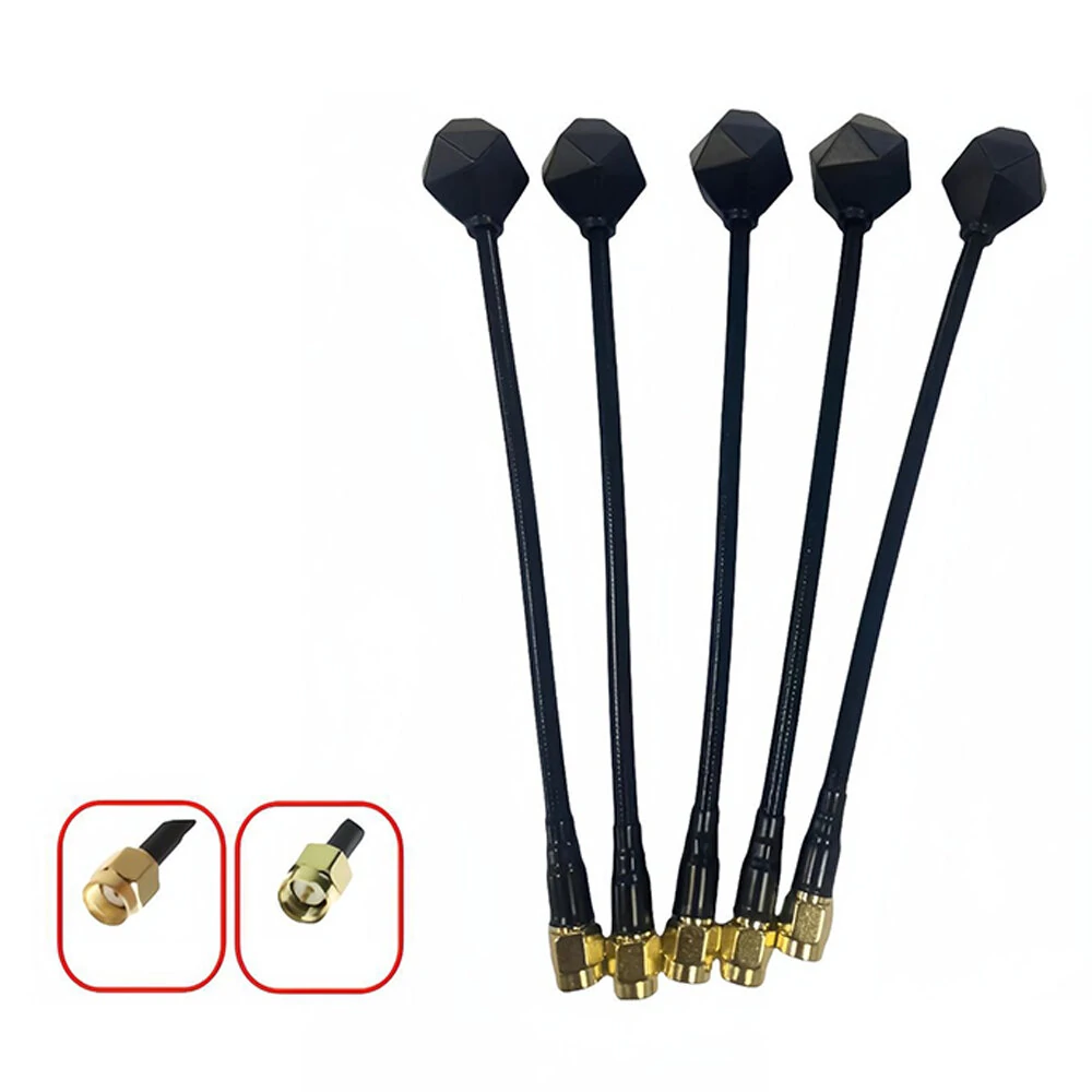 4.8G-5.8G 5dbi 130mm Antenne RHCP RPSMA/SMA für RC FPV Drohne Quadrocopter Racing