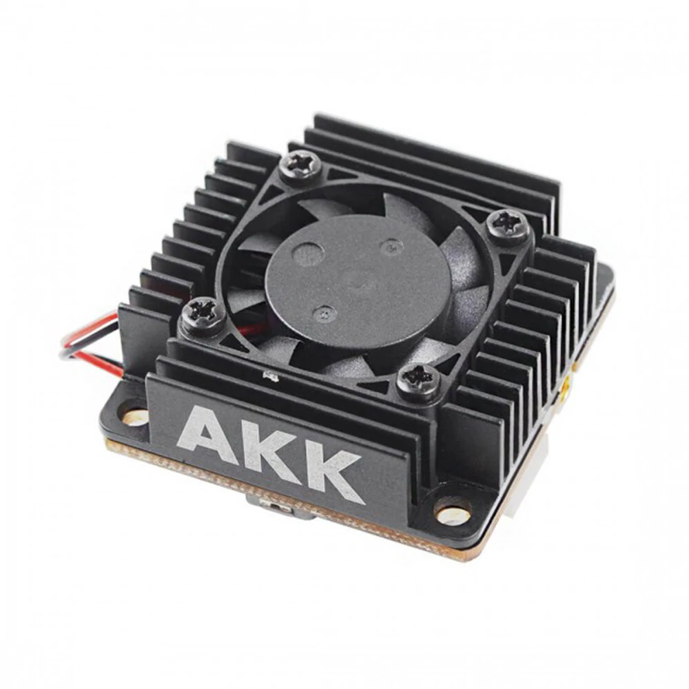 AKK Ultra Long Range VTX bis zu 10KM mit Lüfter MIC Smartaudio 5.8 GHz 250mW/1000mW/2000mW/3000mW 1W 2W 3W 30,5*30,5mm MMCX/RP-SMA