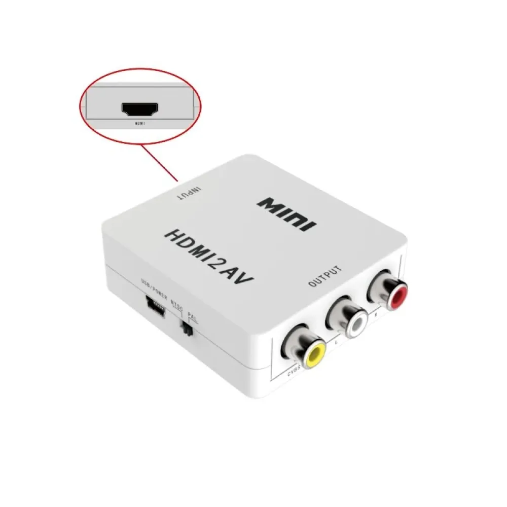 Eachine EV100 HD Port zu AV Konvertermodul für FPV-Brillen, Komplettes Set mit Kabel