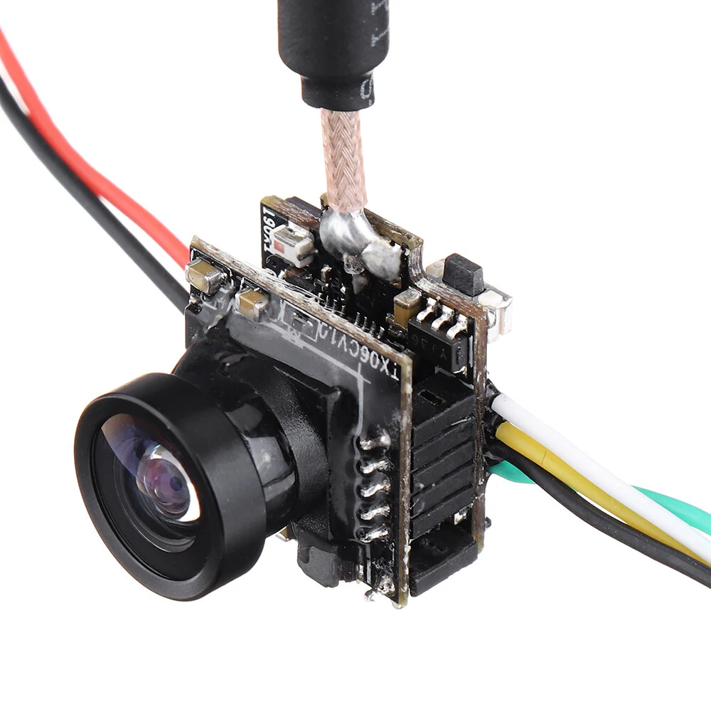 Eachine TX06 700TVL FOV 120 Grad 5,8Ghz 48CH 25mW Smart Audio Mini FPV Kamera mit Pitmode AIO Transmitter Unterstützung für RC Drone Tiny Whoop