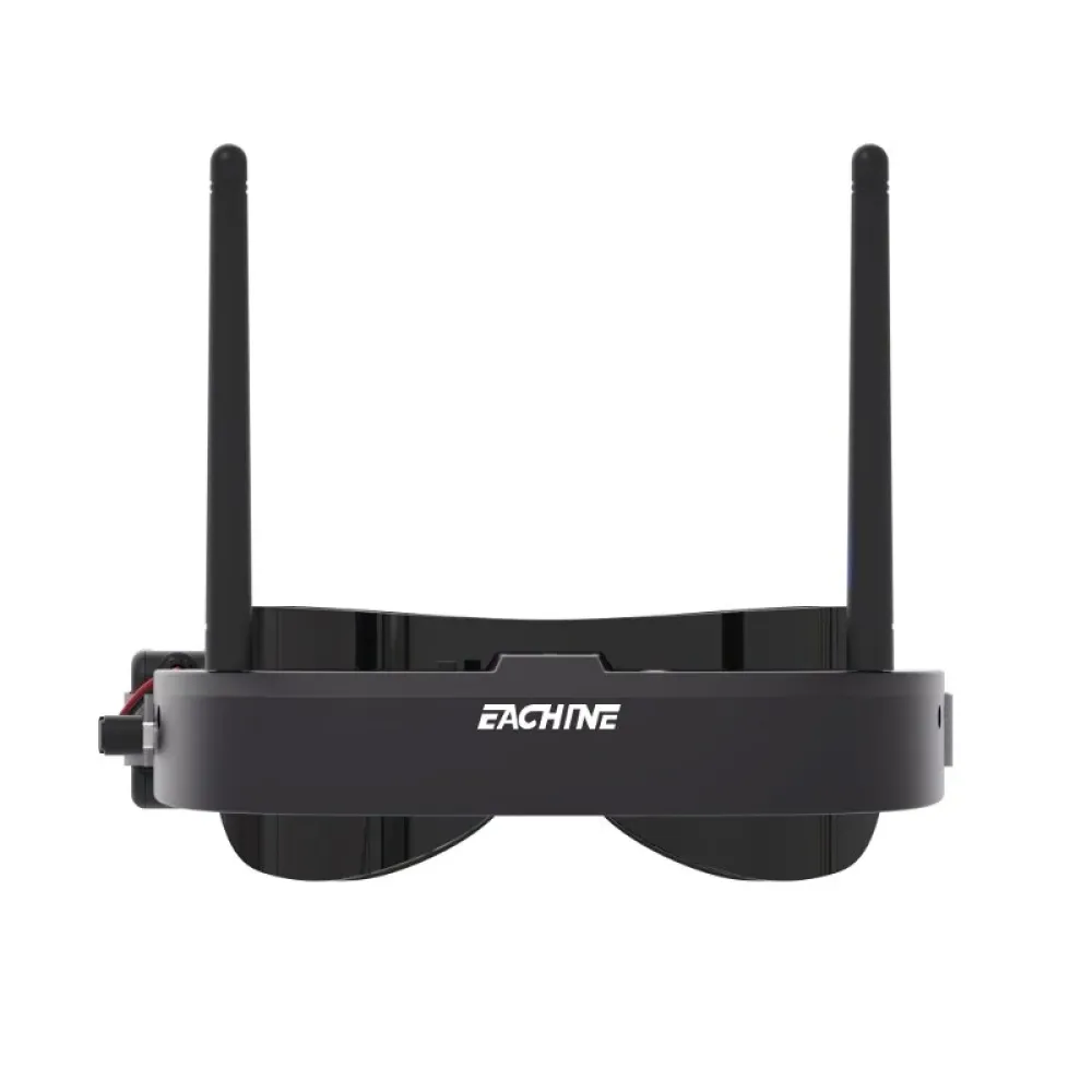 FPV-Brille Eachine EV100 720*540 5.8G 72CH mit Doppelantennen-Lüfter 18650 Batteriegehäuse für RC Drohne