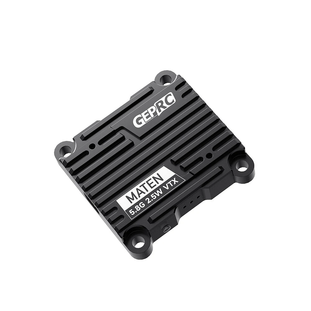 GEPRC MATEN 5.8G 25mW/200mW/600mW/1600mW/2500mW/Pit-Modus 72CH VTX Langstrecken Hochleistungs-Mikrofon-Sender für FPV RC Drone