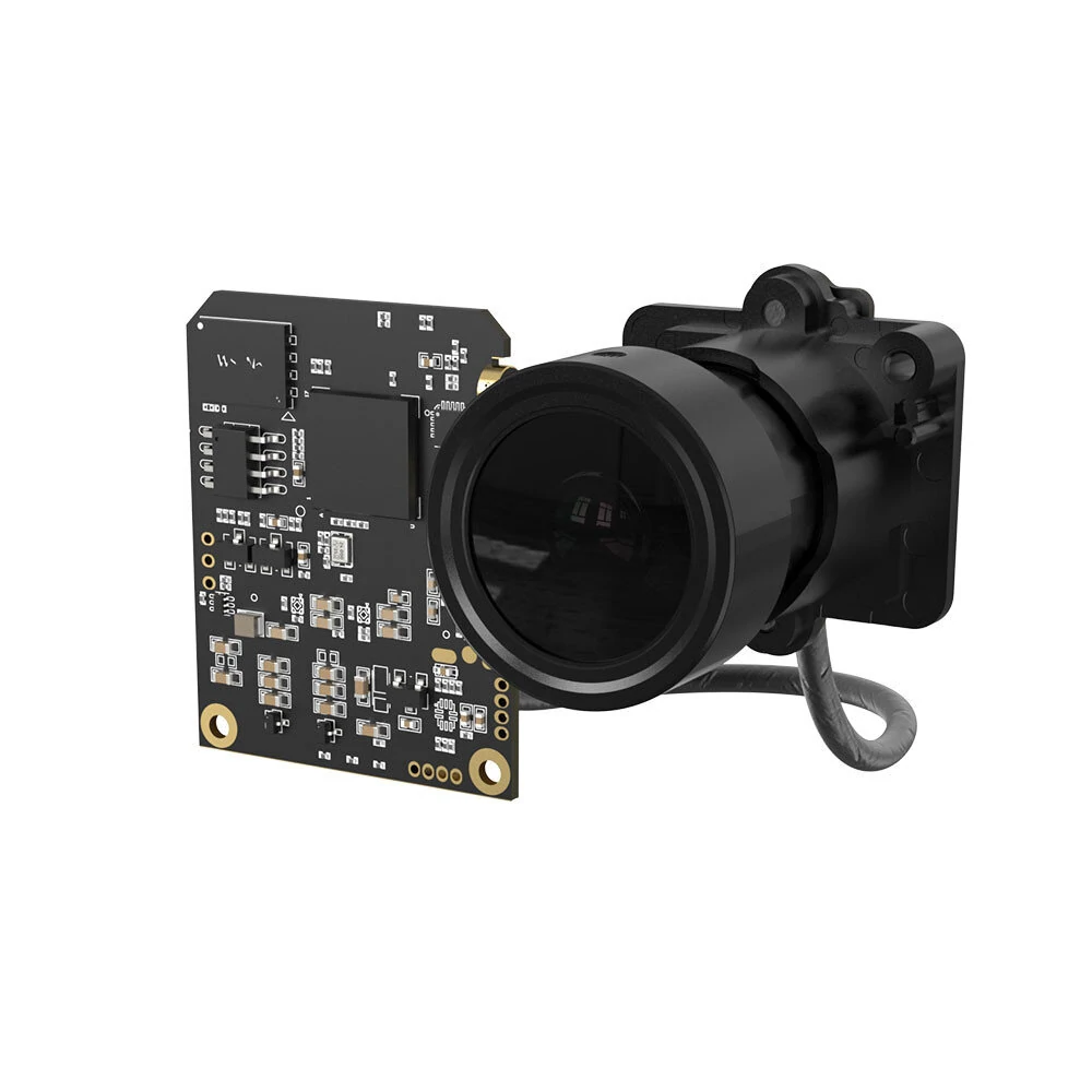 RunCam Night Cam Prototype 1/1,8'' Sensor 32000e-/Lux-sec 2,7K Aufnahmekamera mit 3D-gedruckten Halterungen für nächtliche Erkundungen