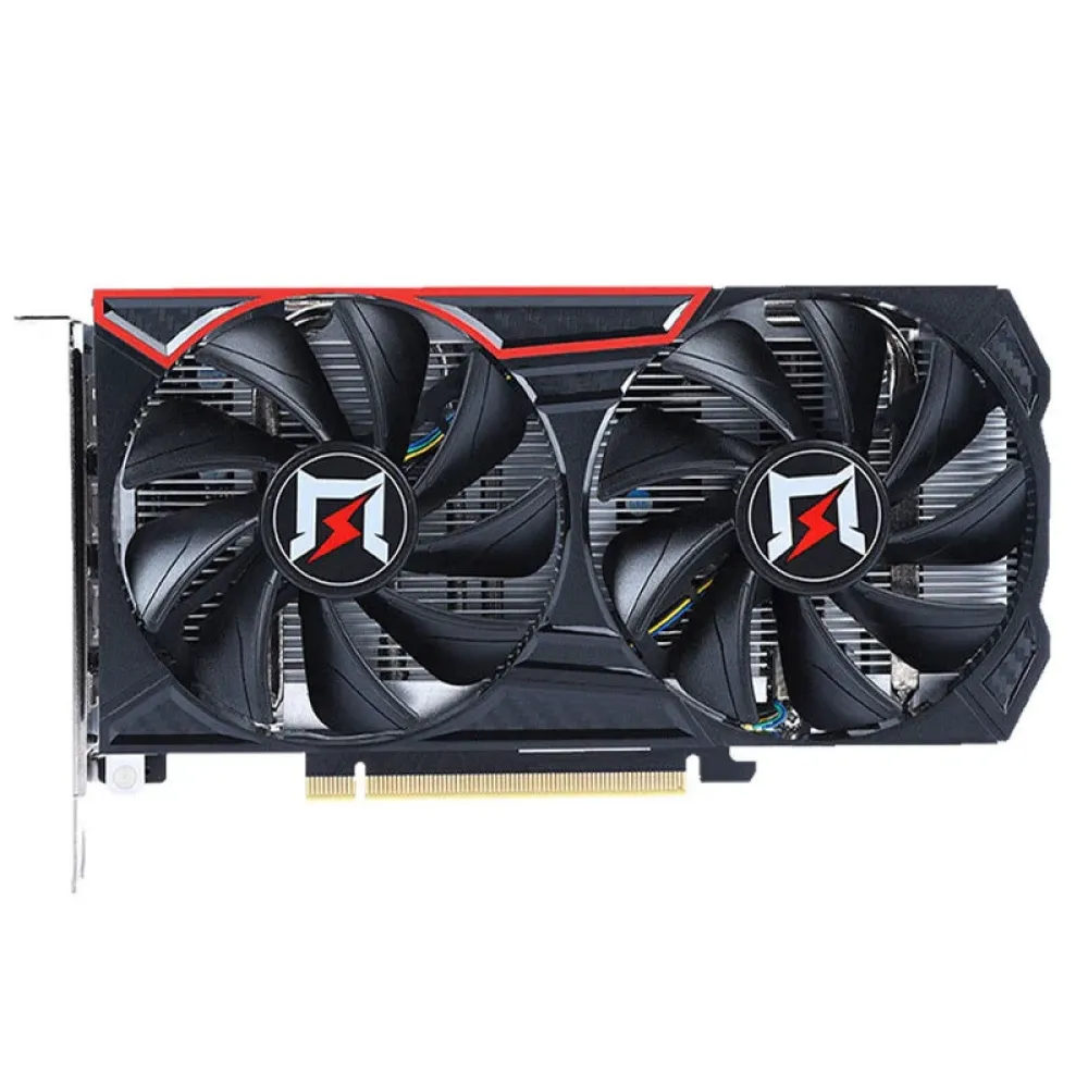 GAINWARD GeForce RTX4060 Wind Chasing V2 8GB Grafikkarte,GDDR6-Speicher,128-Bit,HD/DPx3,8-polige Gaming-Grafikkarte mit dualem Kühler für Desktop-Computer-Designer.