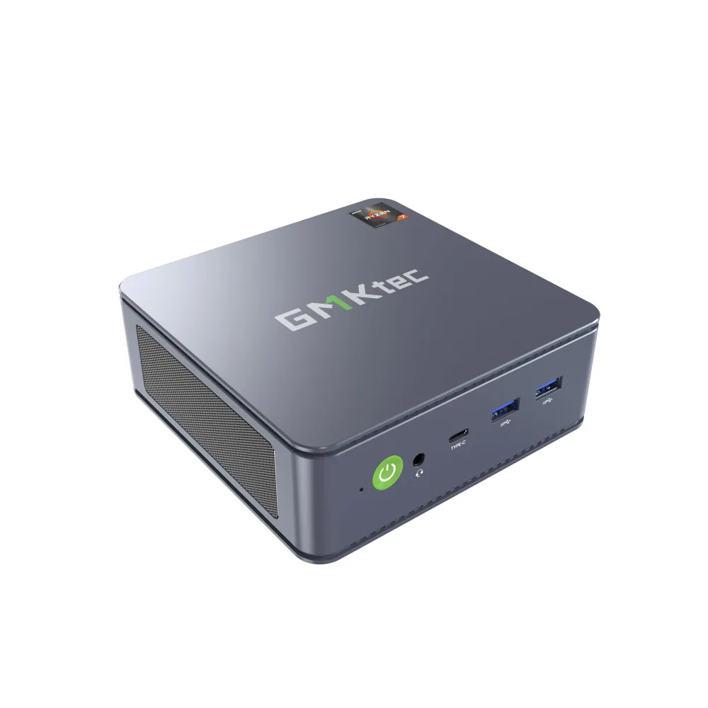 GMKTEC K6 AMD Ryzen R7 7840HS Mini PC Octa-Kern 16GB/32GB RAM 1TB/2TB SSD 4K Triple Ausgabe WIFI 6 BT5.2 HD USB3.2 Typ-C Mini Computer Desktop-PC