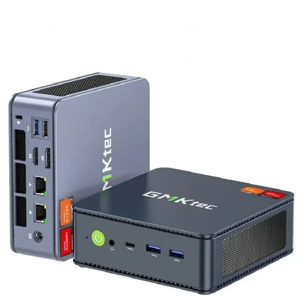 GMKTEC K6 AMD Ryzen R7 7840HS Mini PC Octa-Kern 16GB/32GB RAM 1TB/2TB SSD 4K Triple Ausgabe WIFI 6 BT5.2 HD USB3.2 Typ-C Mini Computer Desktop-PC