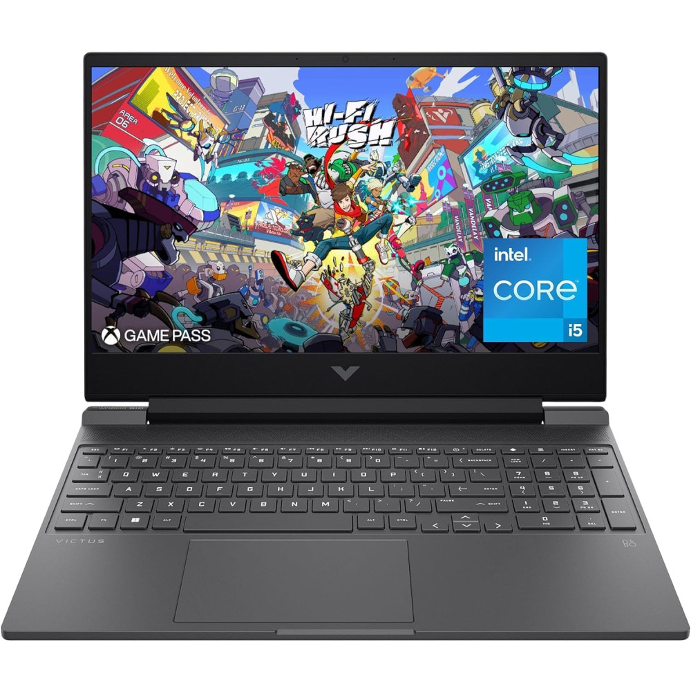 HP Victus 15.6" Full HD 144Hz Gaming Laptop, Intel Core i5-12450H, NVIDIA GeForce RTX 3050,64GB RAM, 1TB PCIe SSD, Backlit Keyboard, Wi-Fi 6, Windows 11 Pro, Performance Blue