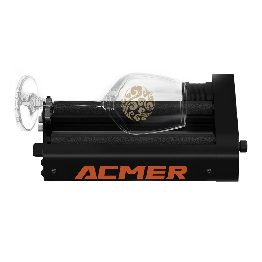 [EU/US Direct] ACMER M1 Lasergravur-Roller für zylindrische Objekte mit 360°-Rotationsgravurachse und 4 Stufenverstellung