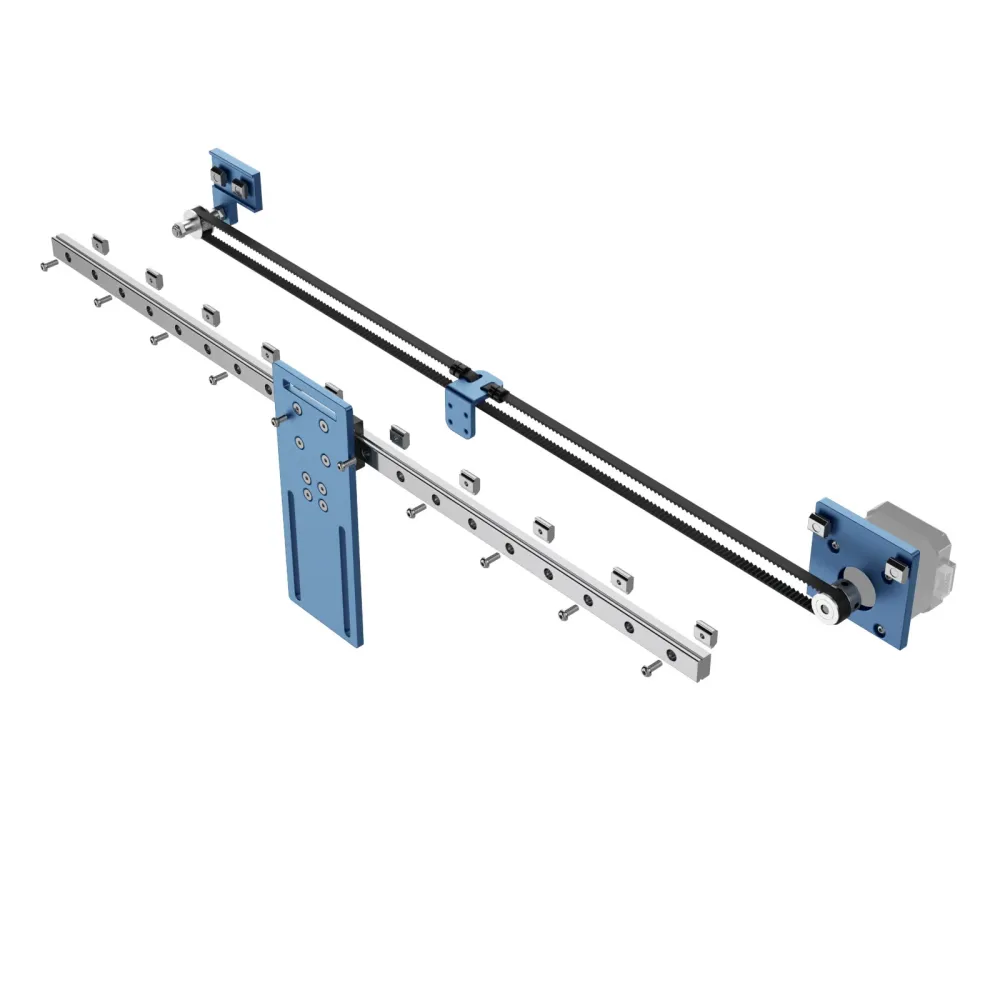 Lineare Führungsschiene-Upgrade-Kit für die X-Achse von SCULPFUN S6/S9 Industriequalität mit hoher Präzision Direkte Installation, kein Bohren erforderlich