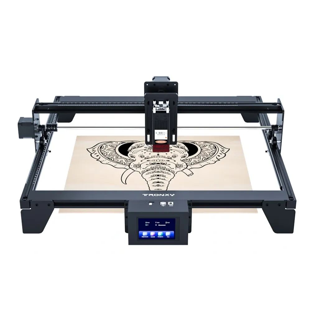 [EU/US Direct] TRONXY® Marker 40 5,5W DIY Lasergraveur CNC Lasergravur- und Schneidemaschine Tisch-Carving-Maschine Augenschutz 420x400mm