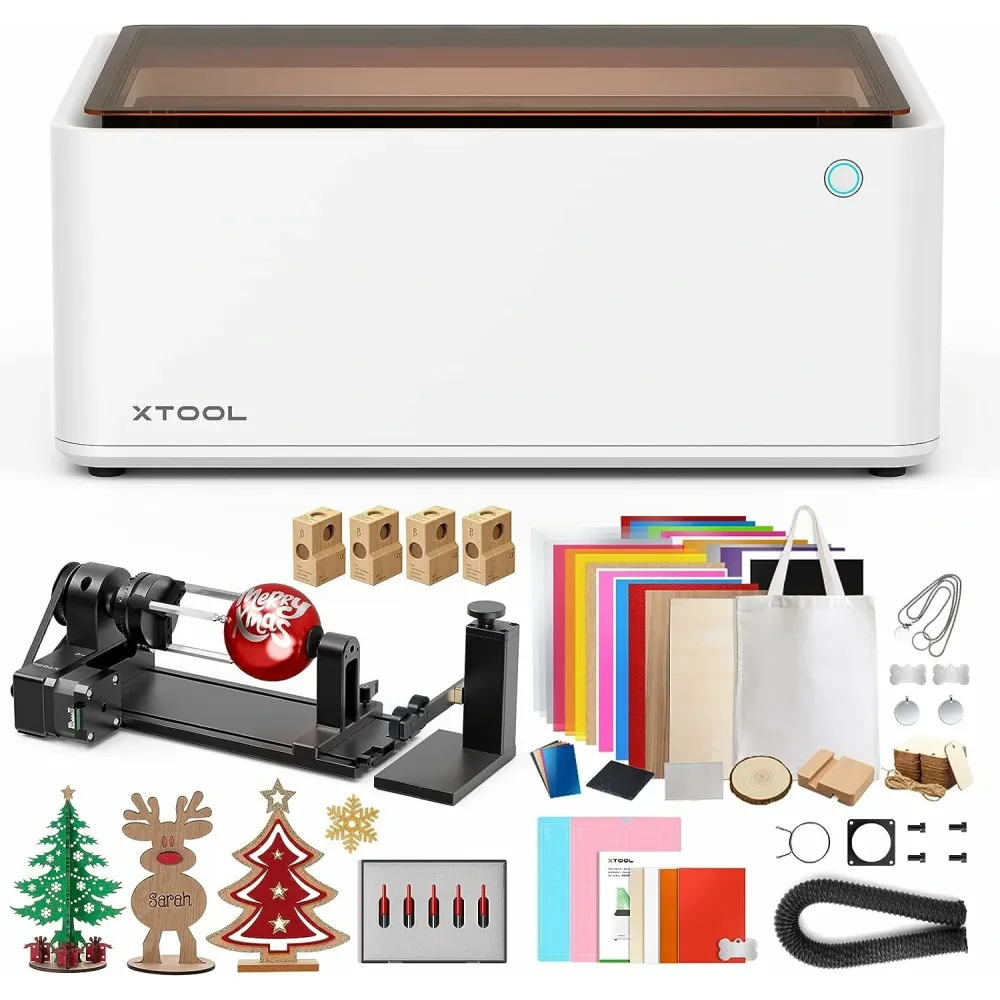 [EU/US Direct] xTool M1 Smart Lasergravur Kompakte 3-in-1 Schneidemaschine Kindererziehung Weihnachten DIY Holz/Metall/Papier/Acryl/Aufbügeln/Aufbügelfolie