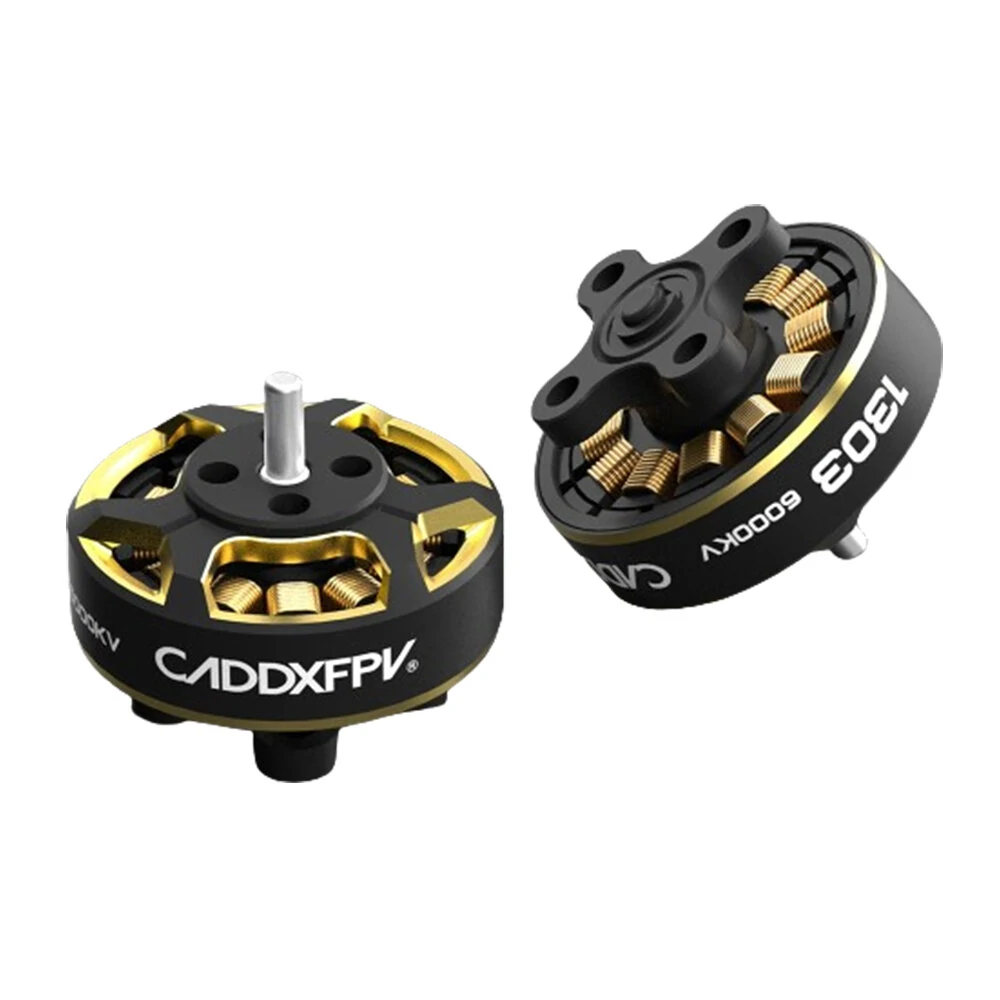 1/4PCS CADDXFPV 1303 6000KV 2-4S Brushless Motoren 1,5mm Welle für Gofilm 20 2 Zoll Brushless Whoop RC FPV Racing Drone