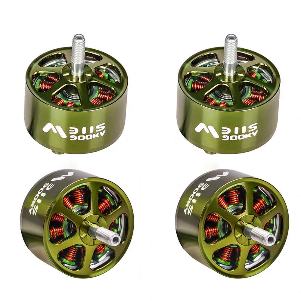 1/4PCS Flashhobby M3115 3115 900KV 3-6S Hochgeschwindigkeits-Bürstenloser Motor für CX10 /Rekon10 Pro / Kürbis 10 DIY 10 Zoll Langstrecken-RC-Drohne FPV-Rennen