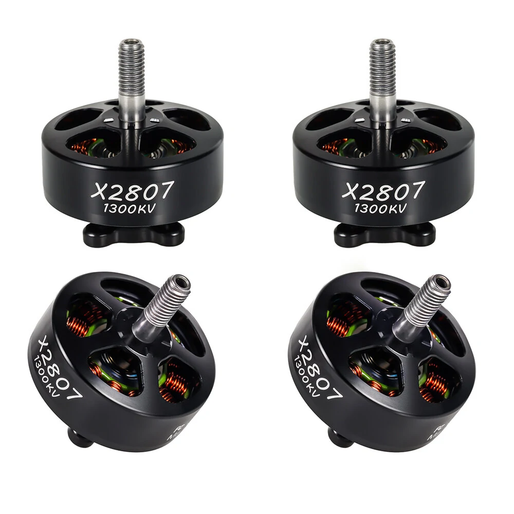 1/4PCS Flashhobby X2807 2807 1300KV 6S Brushless-Motor für RC-Drohne FPV-Rennen