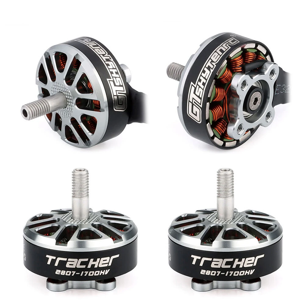 1/4PCS GTSKYTENRC Tracker 2807 1700KV 4-6S Bürstenloser Motor für Mark4 LR7 APEX 7/8 Zoll Langstrecken RC FPV Renn-Drohne