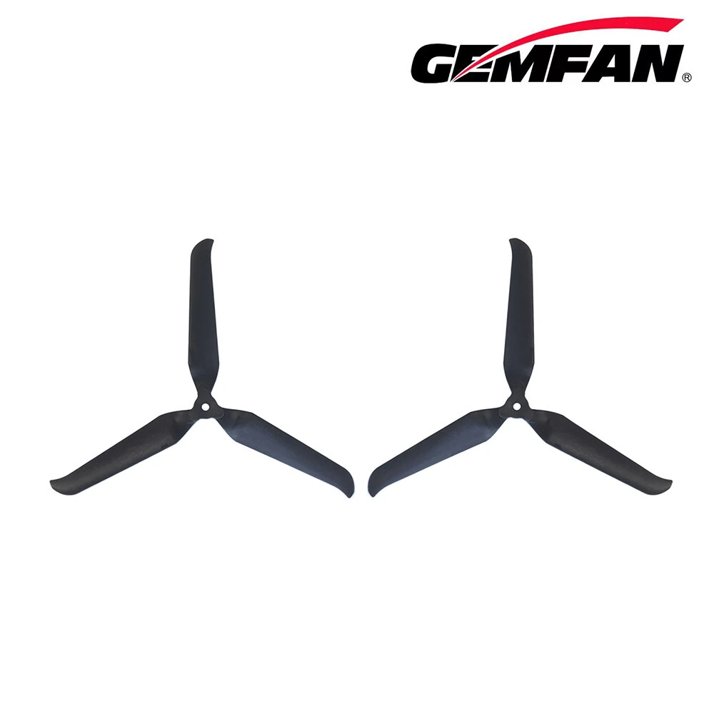 2 Paare Gemfan F9046 9046 3-Blatt/2-Blatt faltbare Propeller,4,6 Zoll Pitch,Glasfaser-Nylon,5 mm Loch für Langstrecken-FPV-Renn-Drohne.