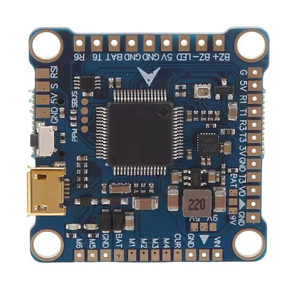 30.5x30.5mm F4V3S Flugsteuerungsregler F4 V3 V3S PLUS OSD mit integriertem 5V 9V BEC und Barometer für RC Drohnen FPV Rennen