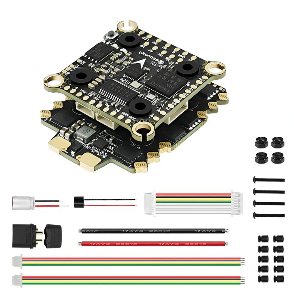 30.5x30.5mm SEQURE H743 & E70 G1 Stack Flugcontroller MPU6000 70A 128K 4-8S ESC für Racing Freestyle FPV Racing Drohnen