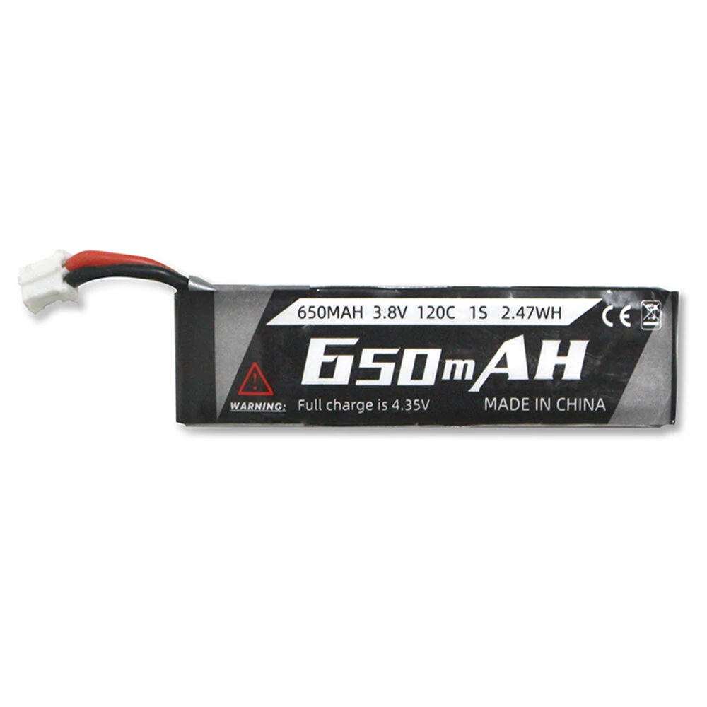 3PCS EMAX 1S HV 3.8V 650mAh Lipo Akku PH2.0 für Emax Tinyhawk III PLUS Freestyle Tiny Whoop RC FPV Racing Drone