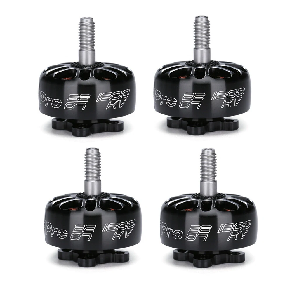 4 PCS iFlight XING-E Pro 2207 2207 1800KV 3-6S Brushless-Motor für RC-Drohne FPV-Rennen