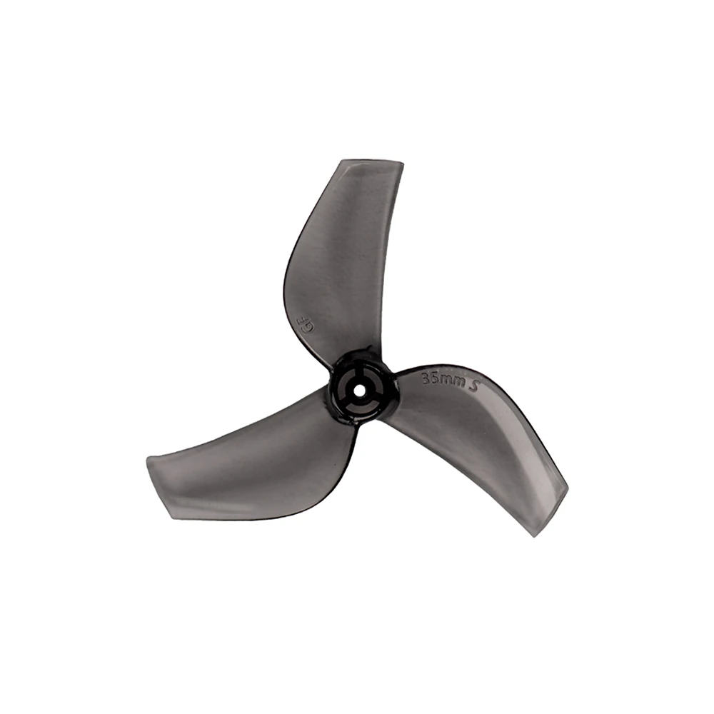 4 Paar GEMFAN 35 mm 3-Blatt 1 mm Loch PC Propeller für RC FPV Racing Drohne