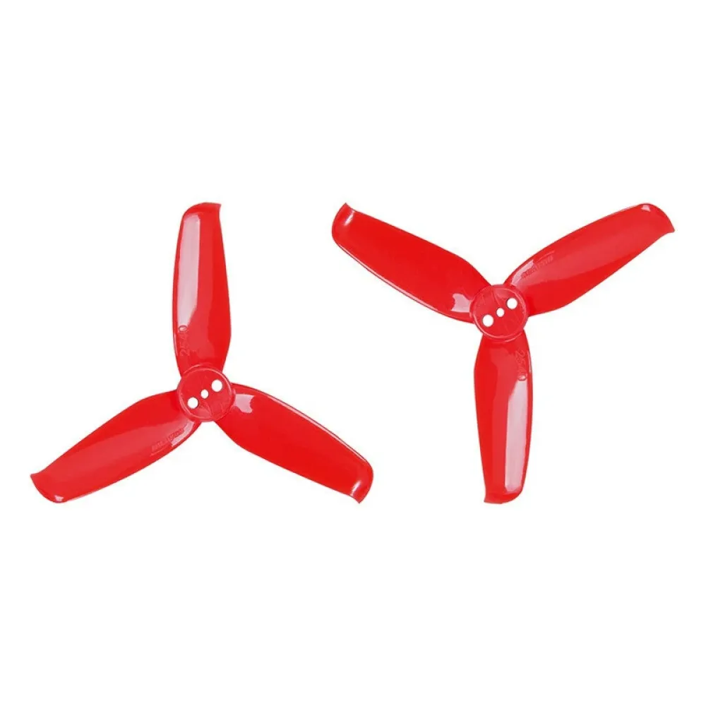 4 Paar Gemfan Flash 2540 2,5x4 2,5 Zoll 3-Blatt-Propeller mit 1,5-mm-Montageloch für RC-Drohnen-FPV-Rennen