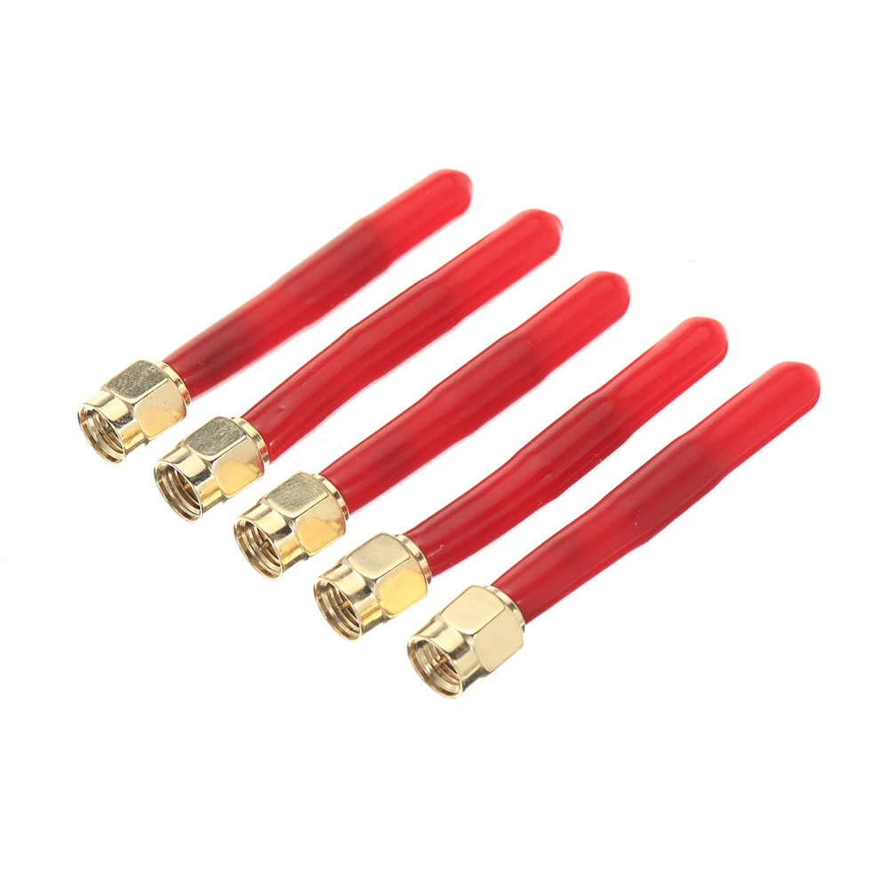 5PCS 5.8G FPV Senderantenne SMA Stecker für DIY Freestyle RC FPV Racing Drohne