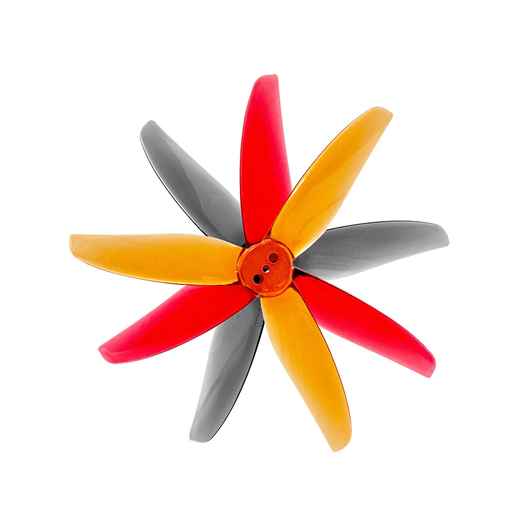 6 Paar / 12 Paar Gemfan Hurricane 3020 3 Zoll 1,5 mm Achse 3-Blatt PC FPV Propeller für RC Drohne FPV Racing Multirotor