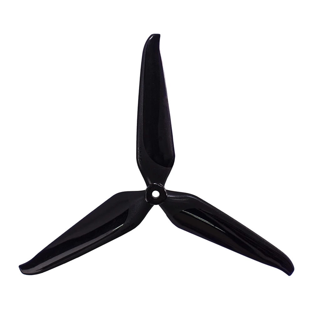 6 Paare Gemfan Cinelifter 8145F 8145 8,1 Zoll 3-Blatt schwarze Propeller mit 5 mm Loch für 2808 900kv Motor RC FPV Racing Drohne