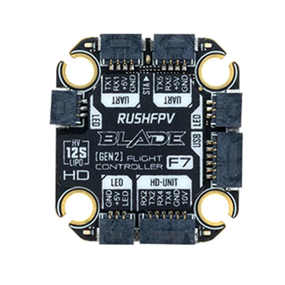 Flugregler RUSHFPV BLADE F722 Mini V2 Analog / Digital HD F7 20x20mm für DIY-Freestyle-RC-FPV-Renn-Drohne